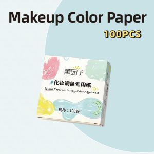 Disposable Waterproof Makeup Color Mixing Paper 100pcs Palette PaperPortable No-wash Makeup Color Mixing Paper