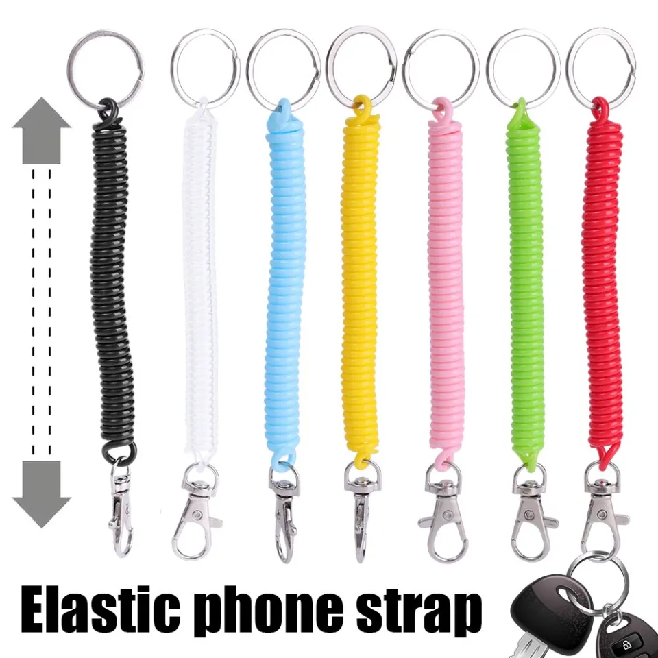 5PCS Stretchy Spiral Keyring With Color Carabiner Nigeria | Ubuy