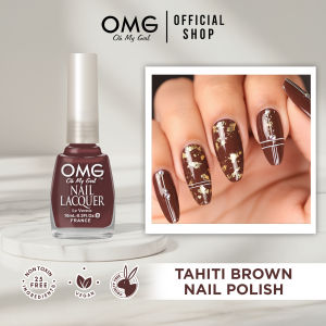 OMG Nail Lacquer 10ml - Tahiti Brown