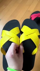 Original Beachwalk Ekis Seawalk Multi Color Authenthic Flip Flop Sandals Slippers X type Alpom