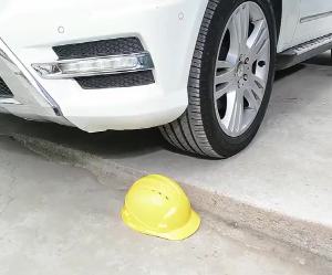 หมวกนิรภัย หมวกเซฟตี้ Safety Helmet มี 2 สี ขาว เหลือง พร้อมสายรัดคาง