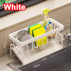 Japan Kitchen Organizer Storage Rack Sponge Holder Dishcloth Holder Kitchen Sink Organizer Hanging Holder Drainer Rack Bathroom Organizer Storage Rack Soap Drainer Rack Kitchen Sponge Rack Steel Ball Soap Drain Dish Cloth Sink Wrought Iron Storage Rack