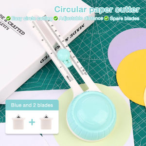 360° Circle Cutter Circle Paper Cutter Cuts 10-32CM paper cutter Scrapbooking Cards Cutters School Office Stationery