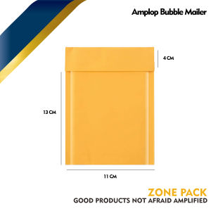 Amplop Bubble Mailer Kuning | Amplop Bubble Mailer Wrap Envelope | Bubble Mailer Packing Varian Ukuran