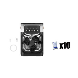 ชื้อ1แถม1พร้อมส่ง3in1พัดลมไอน้ำเย็น แอร์มินิพกพา ทำความชื้น ไฟ LED 7 สีมีระบบไอน้ำ ตั้งโต๊ะ พัดลมปรับอากาศ พัดลมไอเย็นพกพา เสริมความชื้น ไหลเวียน สเปรย์