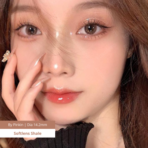Softlens My Shale Light Brown 14.2mm Natural Lens / Softlen My Shale by Pinkin Softlens