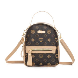 Tas Ransel Mini Wanita Fashion Backpack Korean Style Kekinian Bag Cewek Murah Import T303