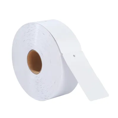 500pcs Blank Hang Tag Card Rolled Blank Clothing Certificate Tag Tkk Blank Hang Tag