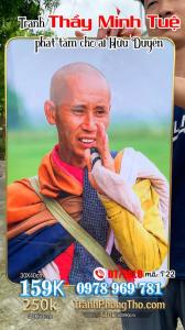 Tranh treo tường Phật Giáo thầy THÍCH MINH TUỆ 22