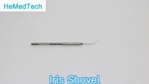 GREATLH Ophthalmic Iris Spatula Iris Shovel 2.5x0.5mm Head High Quality Ophthalmic Instrument Stainless Steel