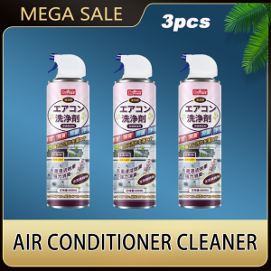 600ml High-Efficiency Aircon Cleaning Spray for Decontamination and Sterilization - Odor Remover Anti-Bacterial Household Multipurpose Cleaner