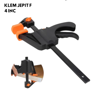 Klem Kayu Catok 4 Inch Clamp Model F DIY Wordworking Penjepit 100mm