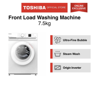 Toshiba Front Load Washing Machine 7.5kg TW-BL85A2S