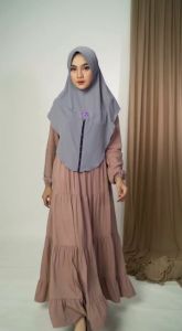 Terbaru √ Hijab Bergo Ar 534 & Jilbab Polos Simple Daily