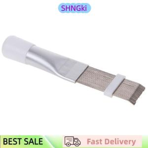 SHNGki Air Conditioner Cleaning Fin Comb Brush Condenser Stainless Steel Radiator