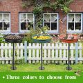 Bird Baths for Outdoors, Detachable Birdbaths for The Garden Clearance, Freestanding Bird Baths for Outdoors Heavy Duty, Bird Bath Bowl Spa & Birdfeeder with Metal Stake Stand (Brown). 