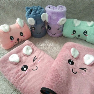 Handuk Bayi motif Karakter 50X100cm  Handuk Anak Handuk mandi tebal lembut PREMIUM BLANKET BABY TOWEL