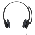 Tai nghe chụp tai Logitech H151 - 1 jack 3.5mm, Mic khử giảm tiếng ồn, âm thanh nổi. 