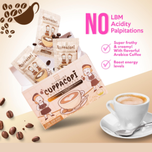 CUPPACOPI SLIMMING COFFEE | HELPS IN WEIGHT LOSS EFFORTLESSLY | BLENDED WITH NATURAL INGREDIENTS THAT ALSO MAKE YOU FEEL FANTASTIC | RICH IN AROMATIC FLAVOR AND PERFECT PARTNER IN SHAPING YOUR BODY.