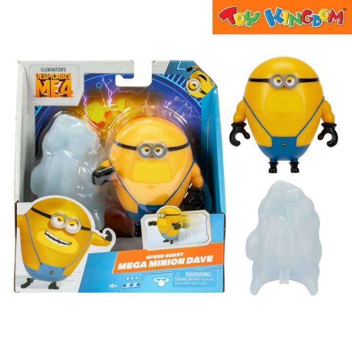 Despicable Me 4 Speed Burst Mega Minions Dave Action Figure | Lazada PH