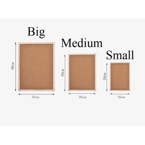 Wooden Message Wooden Frame Bulletin Cork Drawing Boards Combination Boards Postcard Photo Wall Cork Board Memo Board