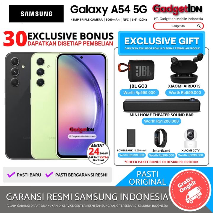Samsung Galaxy A54 5G 256GB dengan spesifikasi yang lengkap