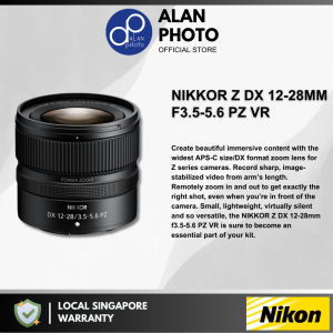 Nikon NIKKOR Z DX 12-28mm F3.5-5.6 PZ VR Lens for Nikon Z | Nikon Singapore Warranty
