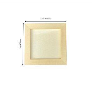 A7171 Wooden Blank Clay Frame Creartive Multi Size Wooden Photo Holder Kids Gift DIY Picture Frame Children Painting Drawing