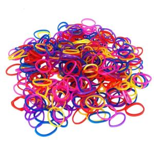 Đầy Màu Sắc dây buộc tóc đàn hồi Mini Nhỏ Dây Buộc Tóc Mềm Dùng Một Lần dây buộc tóc tóc nhiều màu dây buộc tóc băng đô co giãn