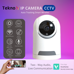 IP Camera CCTV PTZ Teknobi CB0 AI Waterproof Kamera Wireless Auto Tracking