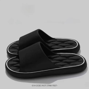 Bathroom Shower Slipper Non-Slip Thicken Indoor Slipper Quick Drying Water Leakage Soft Bottom Sandals Slipper