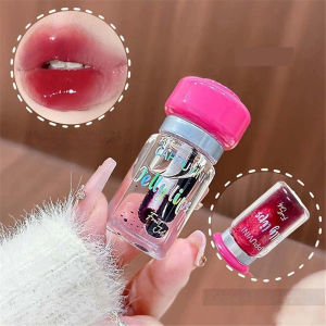 CAPPUVINI Lip Glaze เคลือบริมฝีปากโปร่งใสของเห็ดขนาดเล็กให้ความชุ่มชื้นและแสดงสีขาวกระจกใสของระบบเกาหลีเป็นสีที่ง่ายลิปสติกนักเรียน Pseudo-Plain และ Fair-Price