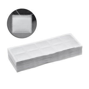 100 Pieces Clear Bags Necklace Envelopes Necklace Cards Self-Adhesive Pouches for Packaging Supplies