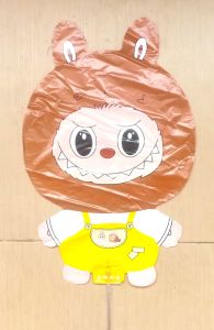 (SEDANG) BALON STIK LABUBU SEDANG 35cm x 55cm. 1pak/20pc=