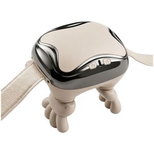 FIRST SONG Bionic Finger Neck Shoulder Massager with Heat and Kneading Shiatsu Wireless Deep Kneading Massage Portable Deep Tissue Trapezius Muscle Massager for Shoulder Cervical