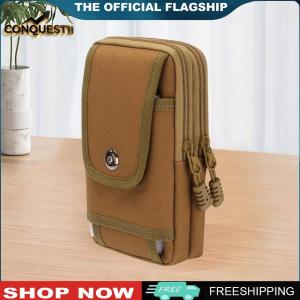 【New Arrival】 กระเป๋าคาดเอว Molle ขนาด 7 นิ้ว สำหรับกิจกรรมกลางแจ้ง มีช่องใส่โทรศัพท์