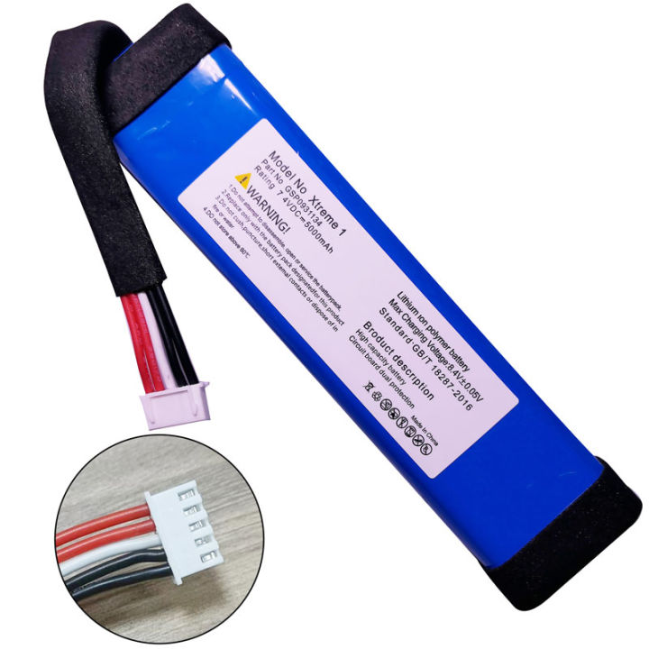 Batteria ricambio JBL GSP0931134 Li-ion 5000mAh/37Wh