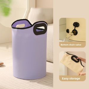 OKDEALS01 Deep Bucket Foot Bath Bucket Thickened Waterproof Folding Foot Bath Water Bucket Portable Foot Spa Bath Tub Travel