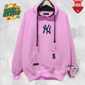 NEW Sweater Hoodie Cowok Keren Bahan Katun Fleece Warna Hitam Terlaris Kota Bandung