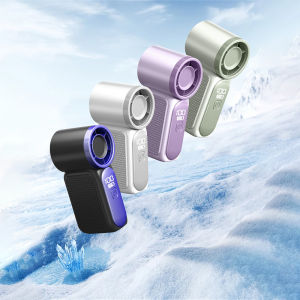 VIVOLILV 【PH STOCK】USB Rechargeable Turbo Handheld Fan Mini High- Portable Outdoor Fan Long Lasting