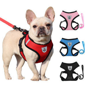Cat/Dog Pet Adjustable Harness And Leash Set Puppy Vest Pet Harness Straps