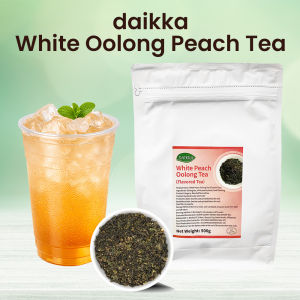 DAIKKA White Peach Oolong Tea 500g- Premium Flavored Tea Loose Leaf For Milk Tea & Tea Drinks