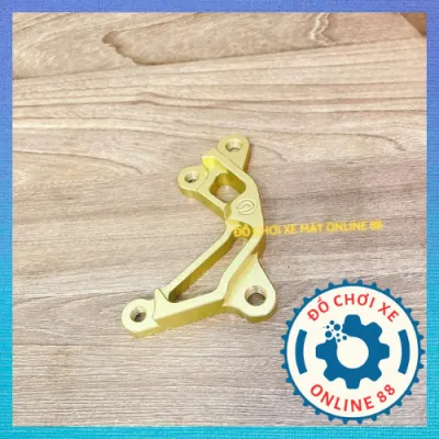 Pát trước Sirius dĩa 260/267mm heo 2 Pis Bremb@/Adelin/Frando màu vàng 18k sáng sắc nét/ pad heo dầu NGA0474