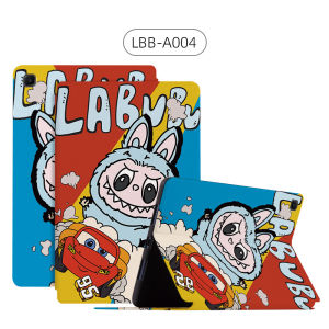 For Lenovo Tab M11 M10 M9 M8 Plus HD FHD 2nd 3rd 4th Gen 8.0" 10.1" 10.3" 10.6" TB-8505F X505F X306F TB328FU X606F TB128XU Kids Tablet Stand Leather Flip Book Shockproof Cute Cartoon LABUBU Cover