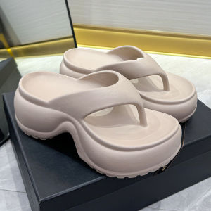 Free Shipping 2026 New Minimalist Thick-Soled Flip-Flops For Women Designed For Summer Wear With A Height-Enhancing EVA Sole And Non-Slip Features