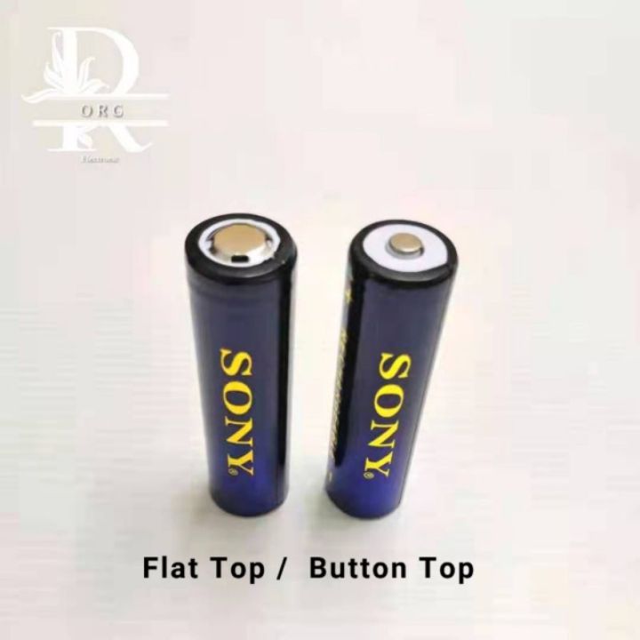 SONY IRC 18650 4.2V 10000mAh Rechargeable Lithium-ion Battery1 pcs  Button Top /Flat Top Not For Vape Multi Charger | Lazada