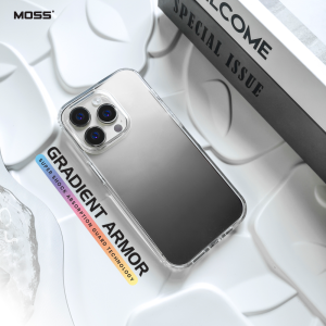 14 Plus Pro Max / 13 12 Pro Max - MOSS Gradient Armor Military Grade Shock Proof Drop Guard Phone Case Cover C015