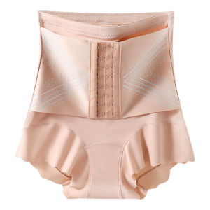 Hip-Lifting Pants with Seamless Fake Hips Wide Buttocks and Hip-Lifting Magic Too Tummy-Tightening and Belly-Shaping Underwear for Women with Thin Style高腰无痕塑身裤