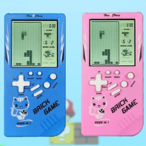 YOUSHI TOP ABS Brick Game Machine Classic Game Electronic Pocket Game Console Simple 90s Kids