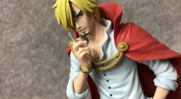 Sanji ของแท้ JP แมวทอง - Glitter & Brave Banpresto [โมเดลวันพีช]